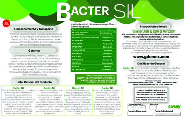 Agrícola - BACTERSIL-Bioestimulantes Probióticos Antagónicos - Imagen 2