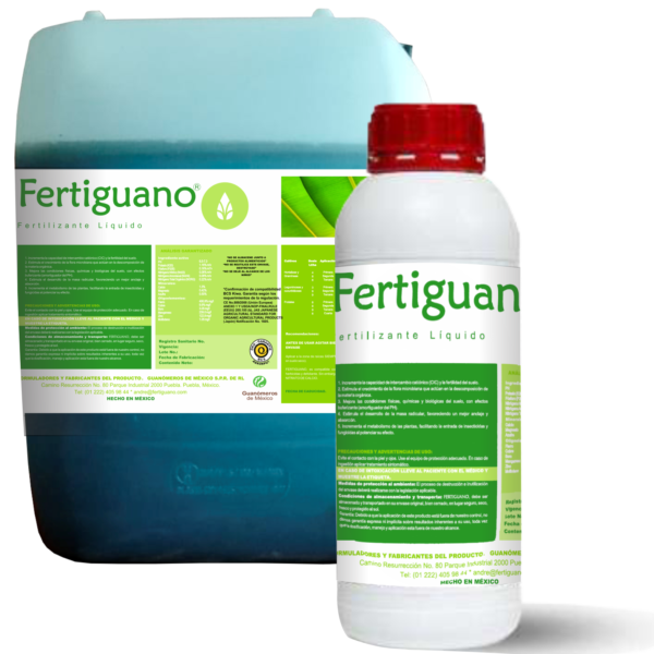 Agrícola - FERTIGUANO-Fertilizante Orgánico Certificado KIWA
