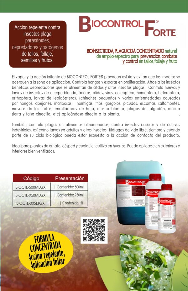 Agrícola - BIOCONTROL. <br>Bioinsecticida <br>Concentrado - Imagen 4