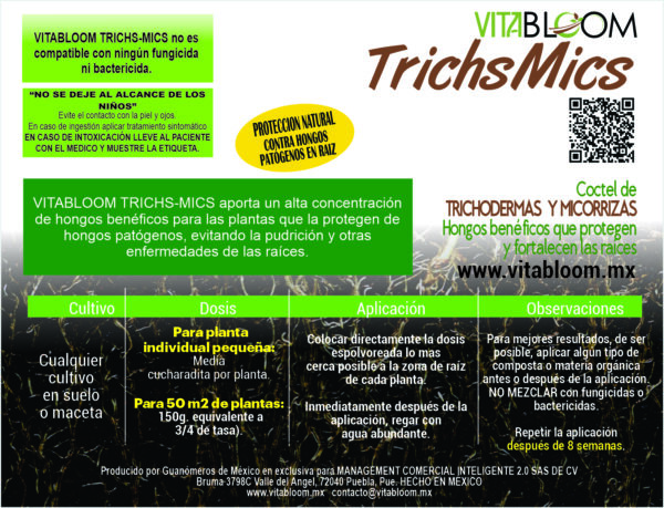 TRICHS-MICS. <br>Trichodermas y Micorrizas<br>Protección para Raices - Imagen 3