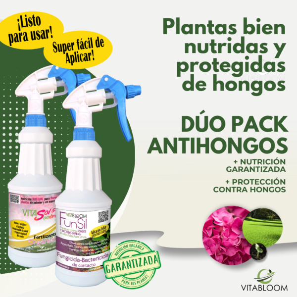 Dúo Pack<br> Antihongos + <br>Nutrición Garantizada