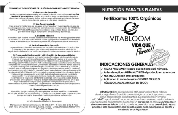 VITALAWN <br>Fertilizante Orgánico <br>CONCENTRADO PARA PASTO - Imagen 8